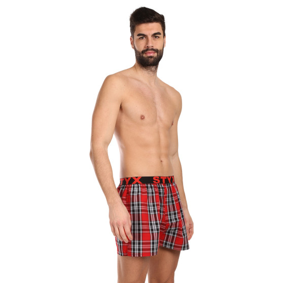 Boxers para homem Styx desporto elástico multicolorido (B1023)