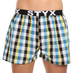 Boxers para homem Styx desporto elástico multicolorido (B1025)