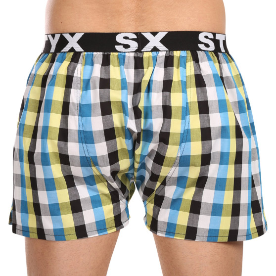 Boxers para homem Styx desporto elástico multicolorido (B1025)