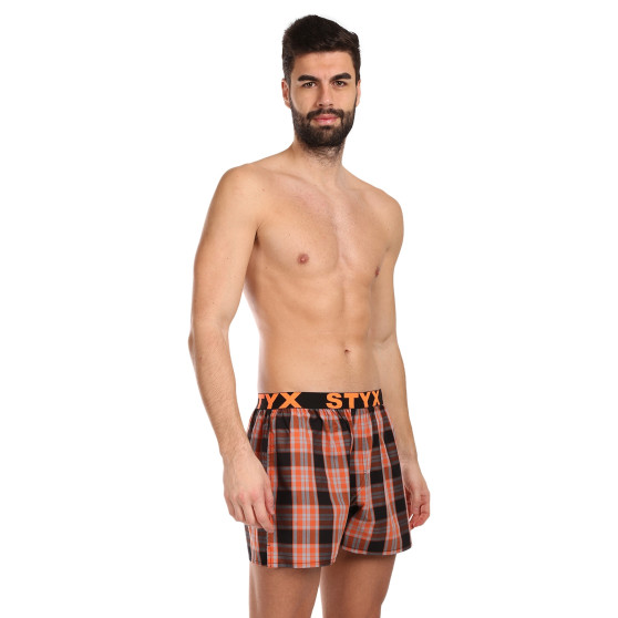 Boxers para homem Styx desporto elástico multicolorido (B1026)