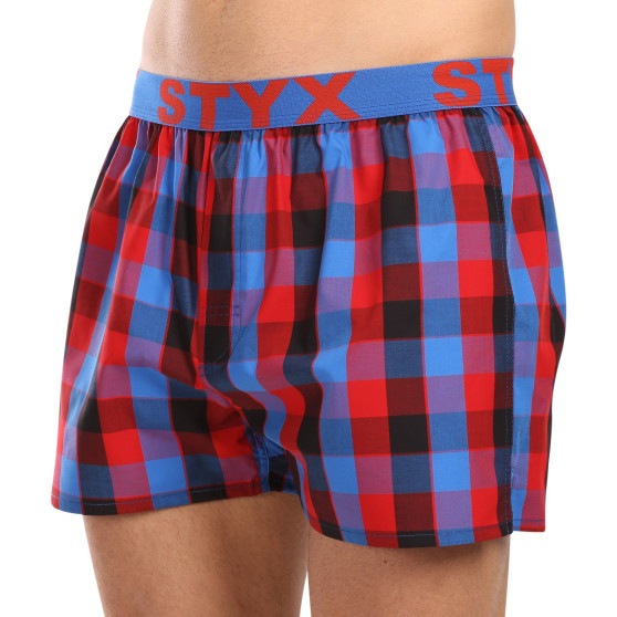 Boxers para homem Styx desporto elástico multicolorido (B1027)