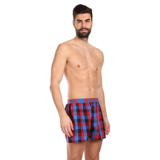 Boxers para homem Styx desporto elástico multicolorido (B1027)