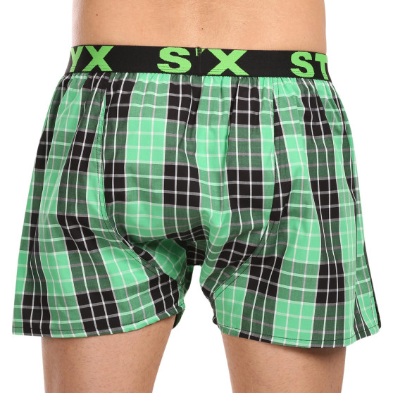 Boxers para homem Styx desporto elástico multicolorido (B1029)