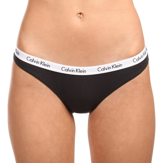 3PACK cuecas para mulher Calvin Klein multicolorido (QD3588E-WZB)