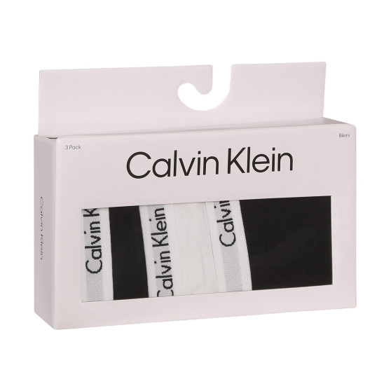 3PACK cuecas para mulher Calvin Klein multicolorido (QD3588E-WZB)