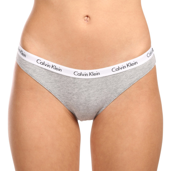 3PACK cuecas para mulher Calvin Klein multicolorido (QD3588E-999)