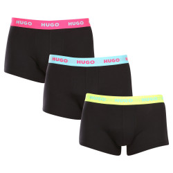 3PACK Boxers para homem HUGO multicolorido (50469766 730)