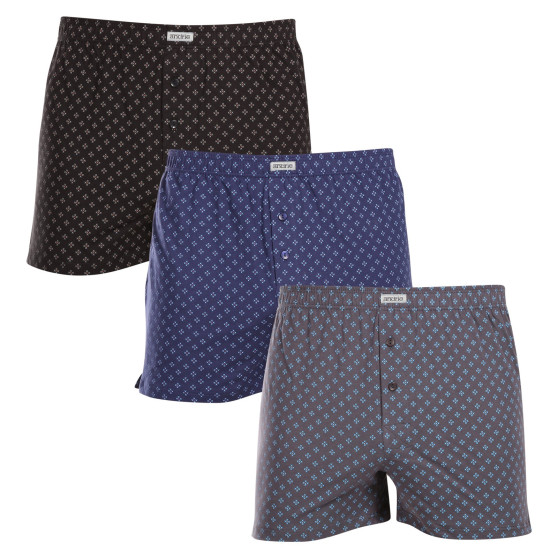 3PACK Boxers para homem Andrie multicolorido (PS 5804)