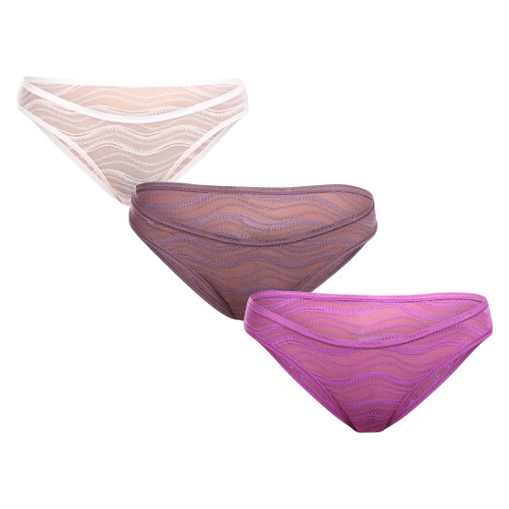 3PACK cuecas para mulher Calvin Klein multicolorido (QD5203E-NOW)