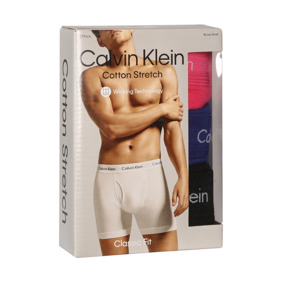 3PACK Boxers para homem Calvin Klein multicolorido (NB2616A-NLT)