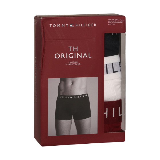 3PACK Boxers para homem Tommy Hilfiger multicolorido (UM0UM03181 0SZ)