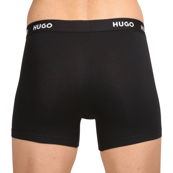 3PACK Boxers para homem HUGO multicolorido (50503079 972)