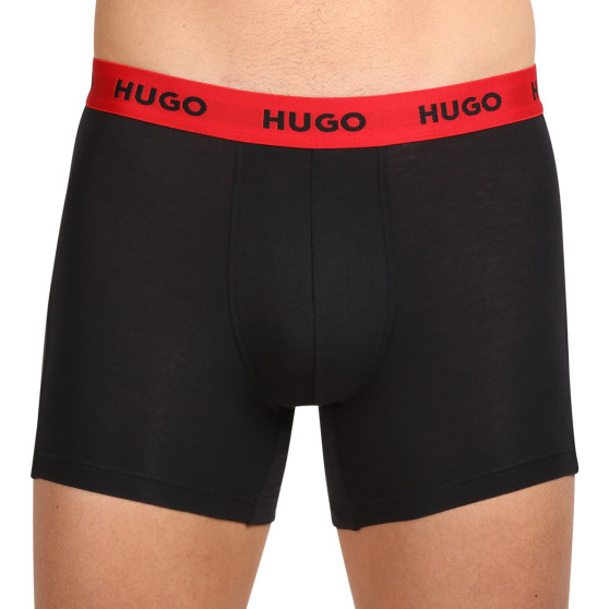 3PACK Boxers para homem HUGO multicolorido (50503079 972)