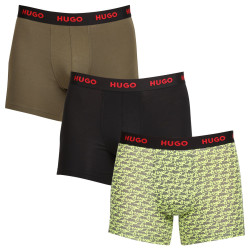 3PACK Boxers para homem HUGO multicolorido (50510192 321)