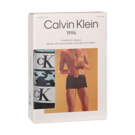 3PACK Boxers para homem Calvin Klein multicolorido (NB3532E-OFO)