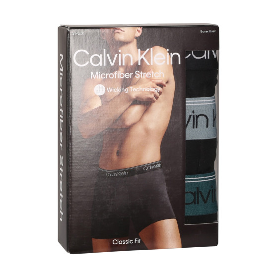 3PACK Boxers para homem Calvin Klein preto (NB2570A-N2L)