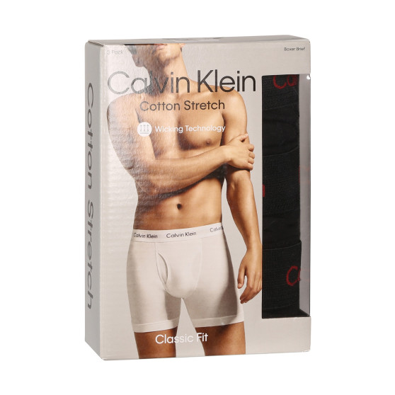 3PACK Boxers para homem Calvin Klein preto (NB2616A-NC1)