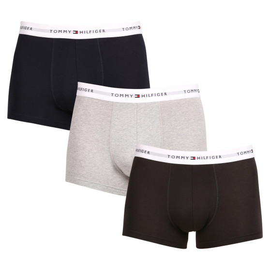 3PACK Boxers para homem Tommy Hilfiger multicolorido (UM0UM02761 0YV)