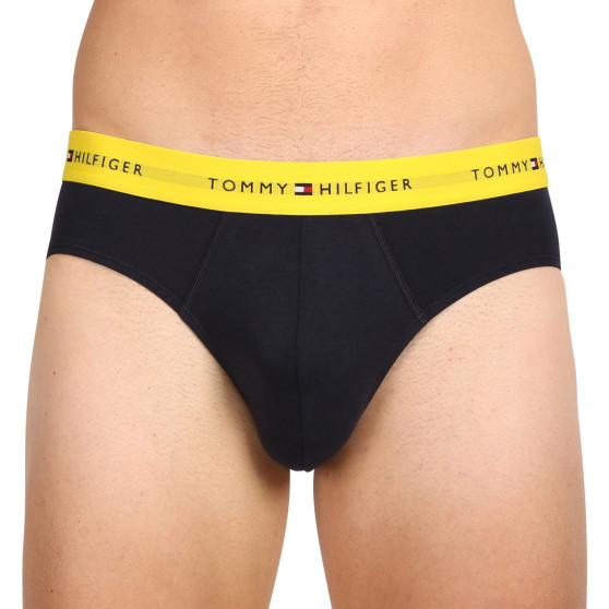 3PACK cuecas para homem Tommy Hilfiger azul escuro (UM0UM02904 0XN)