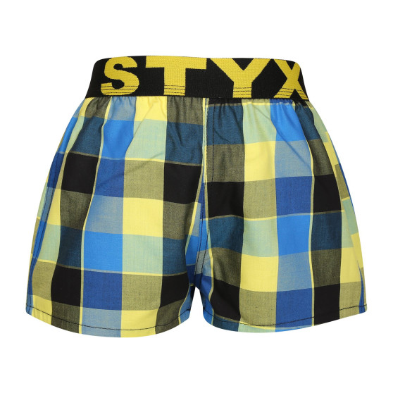 10PACK Boxers para crianças Styx desporto elástico multicolorido (10BJ111234567890)