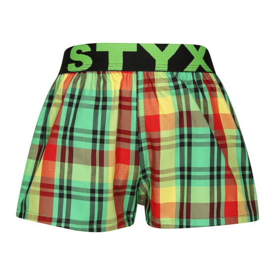 10PACK Boxers para crianças Styx desporto elástico multicolorido (10BJ111234567890)