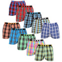 10PACK Boxers para homem Styx borracha desportiva (10B102130)