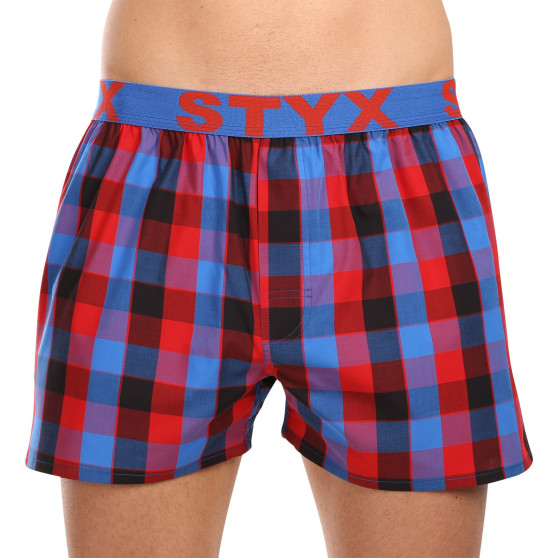 10PACK Boxers para homem Styx borracha desportiva (10B102130)