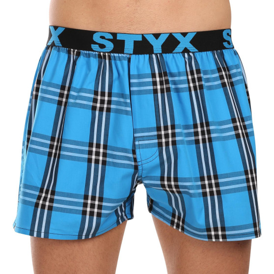 10PACK Boxers para homem Styx borracha desportiva (10B102130)