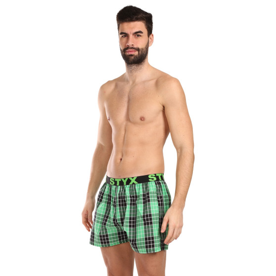 5PACK Boxers para homem Styx desporto elástico multicolorido (5B102630)