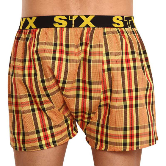 3PACK Boxers para homem Styx desporto elástico multicolorido (3B092140)