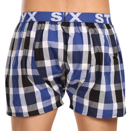 3PACK Boxers para homem Styx desporto elástico multicolorido (3B100619)