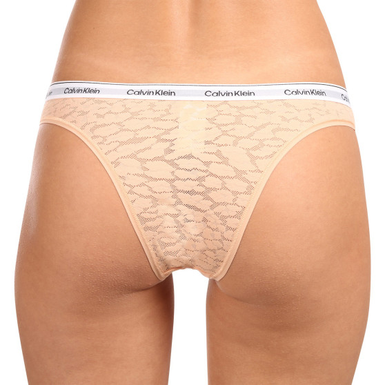 3PACK cuecas brasileiras para mulher Calvin Klein multicolorido (QD5068E-GP9)