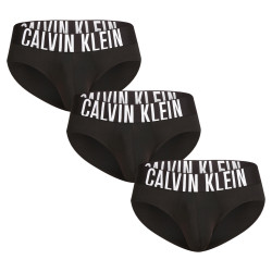 3PACK cuecas para homem Calvin Klein preto (NB3610A-UB1)