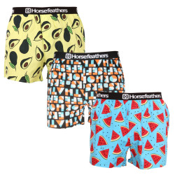 3PACK Boxers para homem Horsefeathers Frazier multicolorido (AM166H34ZW)