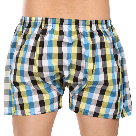 Boxers para homem Styx clássico elástico multi-colorido (A1025)