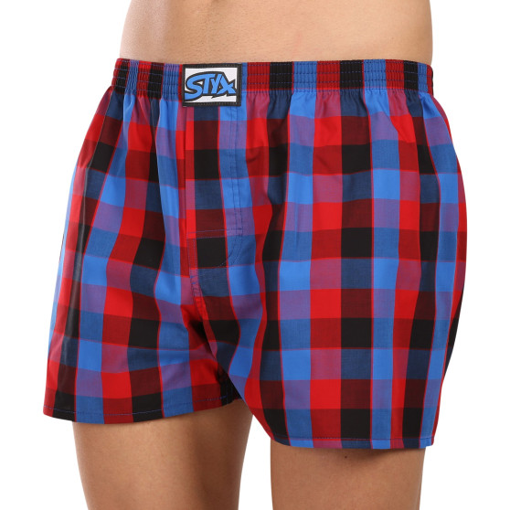 Boxers para homem Styx clássico elástico multi-colorido (A1027)