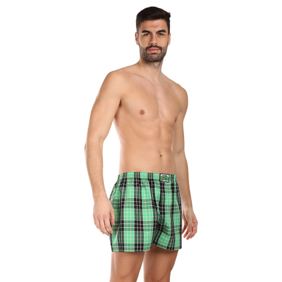 Boxers para homem Styx clássico elástico multi-colorido (A1029)