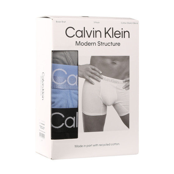 3PACK Boxers para homem Calvin Klein multicolorido (NB2971A-MCA)