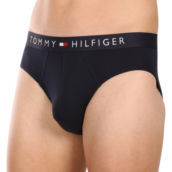 3PACK cuecas para homem Tommy Hilfiger azul (UM0UM03182 0SY)