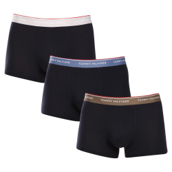 3PACK Boxers para homem Tommy Hilfiger azul escuro (UM0UM01642 0XX)