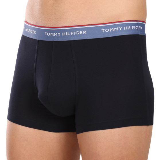 3PACK Boxers para homem Tommy Hilfiger azul escuro (UM0UM01642 0XX)