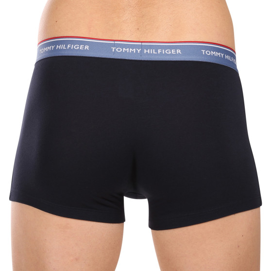 3PACK Boxers para homem Tommy Hilfiger azul escuro (UM0UM01642 0XX)