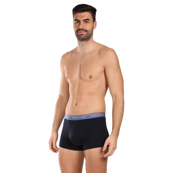 3PACK Boxers para homem Tommy Hilfiger azul escuro (UM0UM01642 0XX)