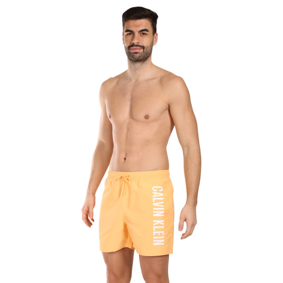 Fatos de banho para homem Calvin Klein orange (KM0KM01004-SAN)