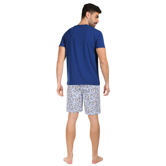 Pijama para homem Tommy Hilfiger multicolorido (UM0UM01959 0VJ)