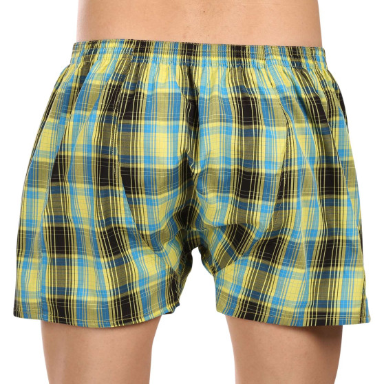 3PACK Boxers para homem Styx borracha clássica multi-coloured (3A102123)