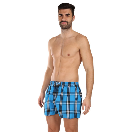 3PACK Boxers para homem Styx borracha clássica multi-coloured (3A102830)