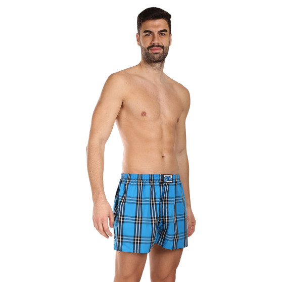 3PACK Boxers para homem Styx borracha clássica multi-coloured (3A102830)