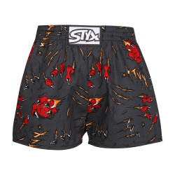 Boxers para crianças Styx arte clássica garras de borracha (J1552)