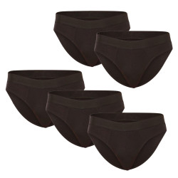 5PACK cuecas para homem Nedeto preto (5NDTS001)